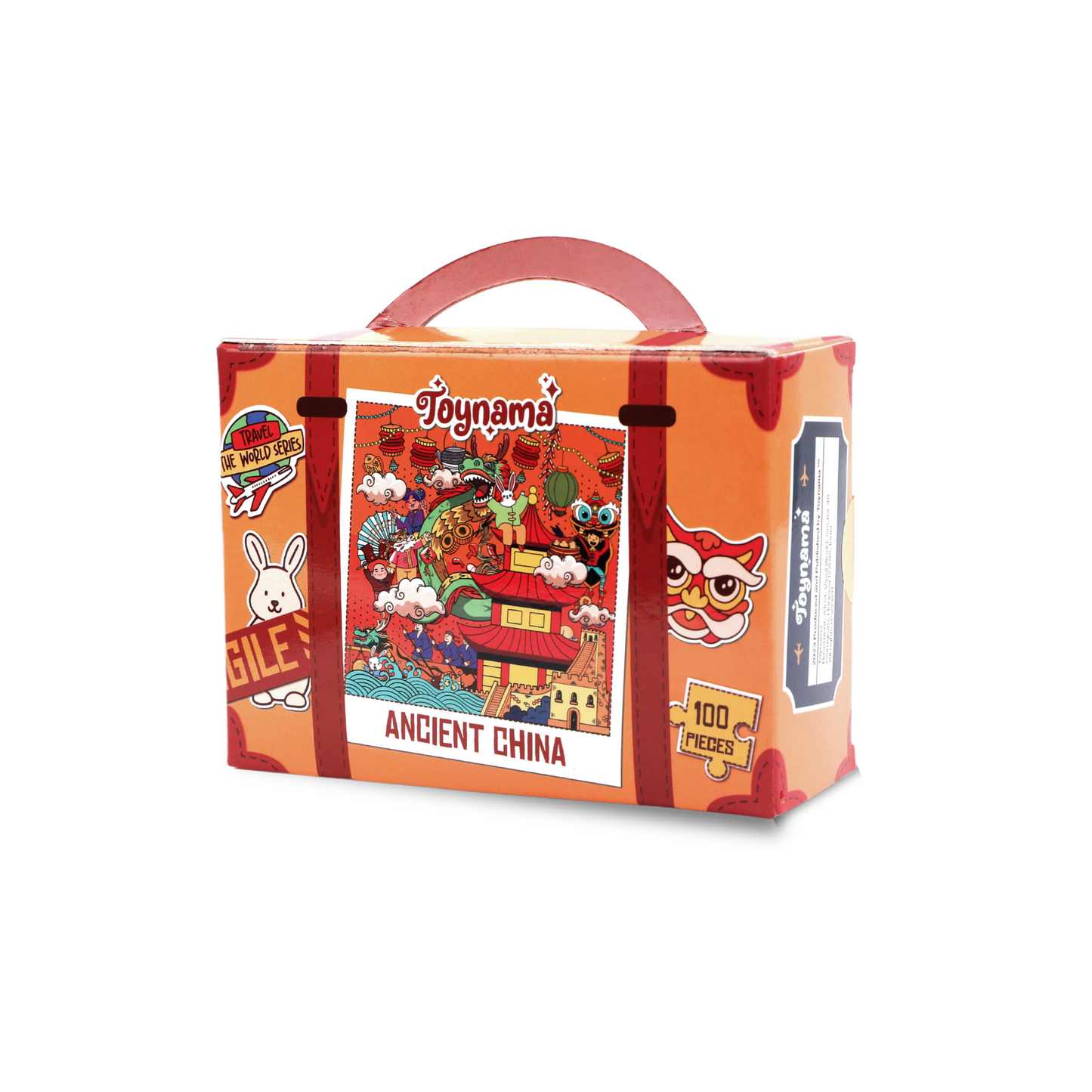 Ancient China 100 Pieces Ages 5+ | Chinese Culture Interactive Learning with App | Educational Gift