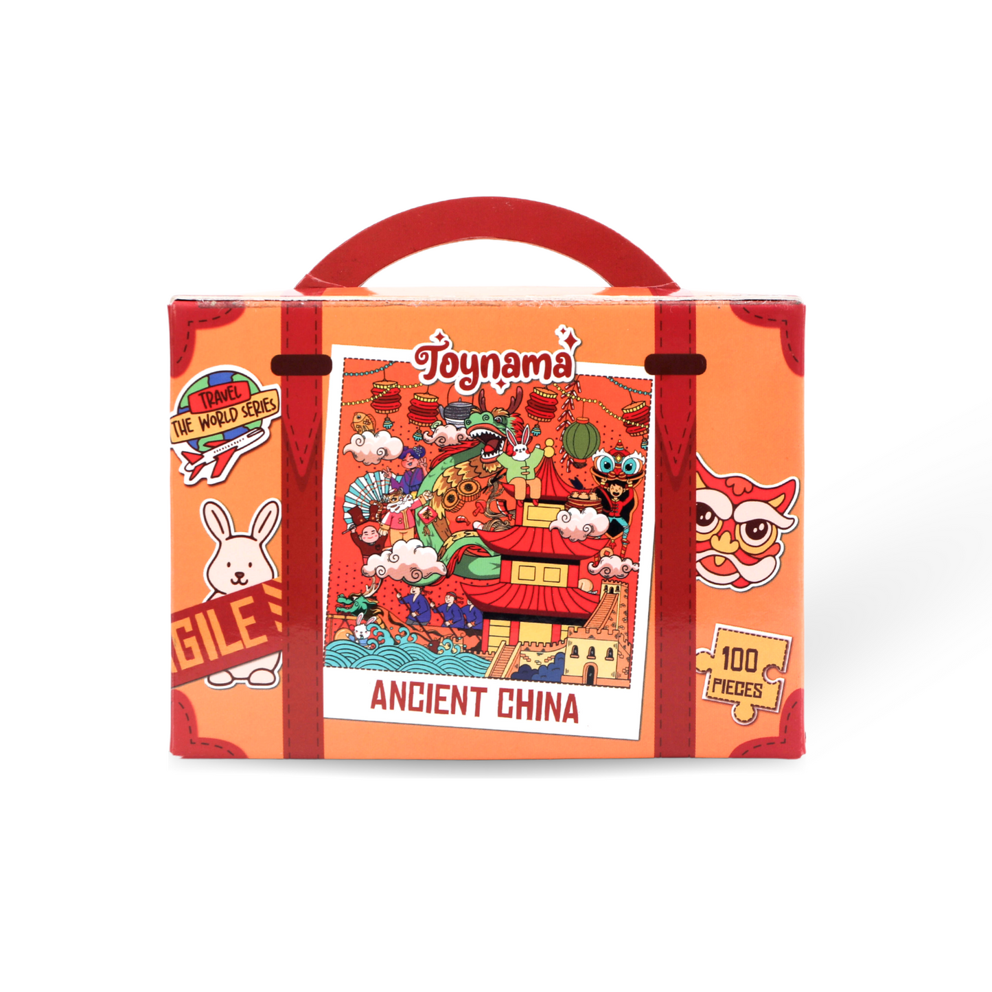 Ancient China 100 Pieces Ages 5+ | Chinese Culture Interactive Learning with App | Educational Gift