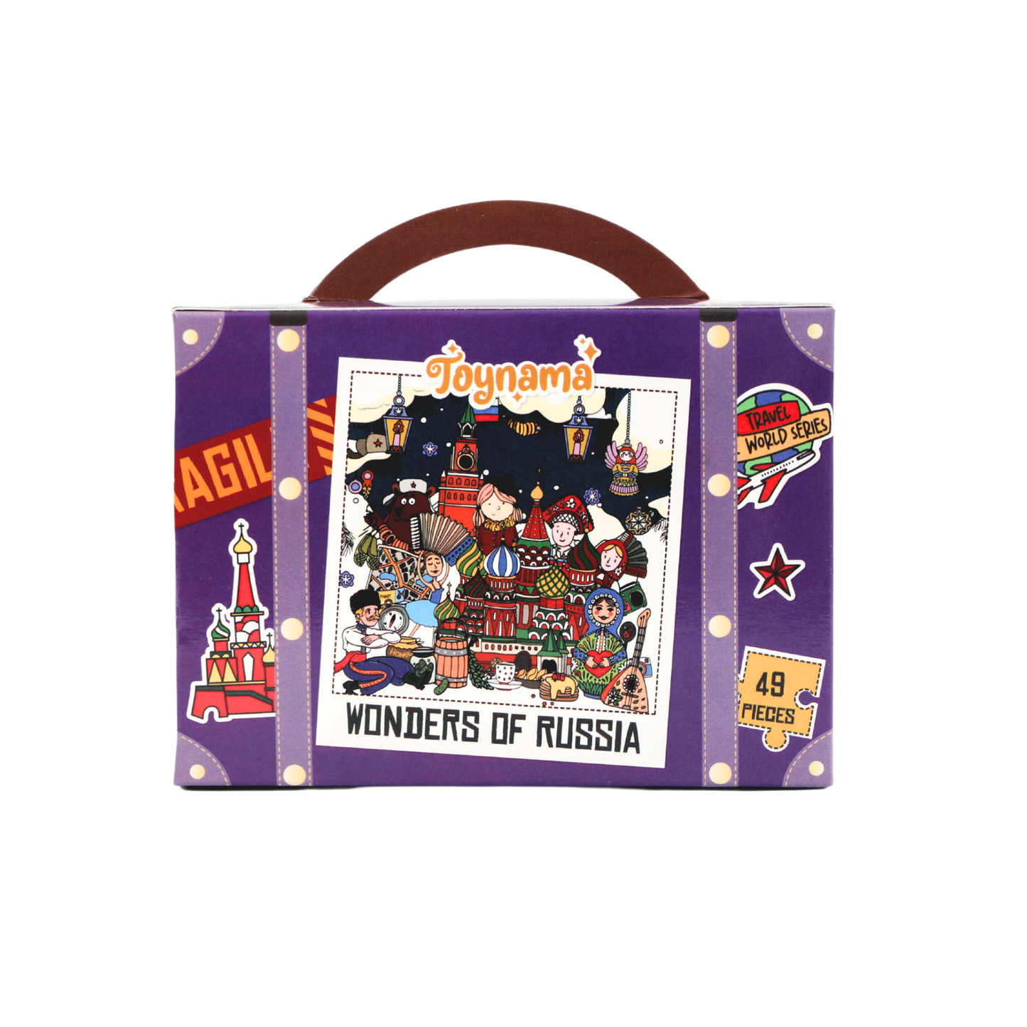 Wonders of Russia 49 Pieces Ages 4+ | Russian Culture Interactive Learning with App | Educational Gift