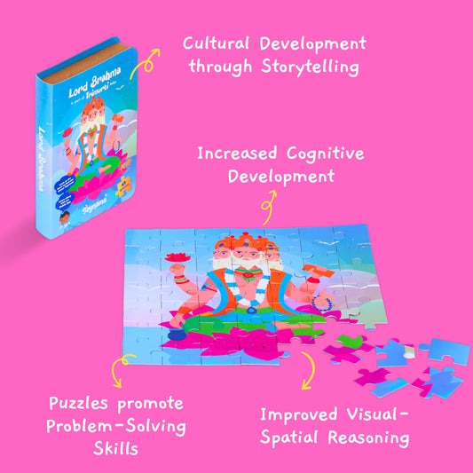 Brahma 49 Pcs Jigsaw Puzzles Ages 3+