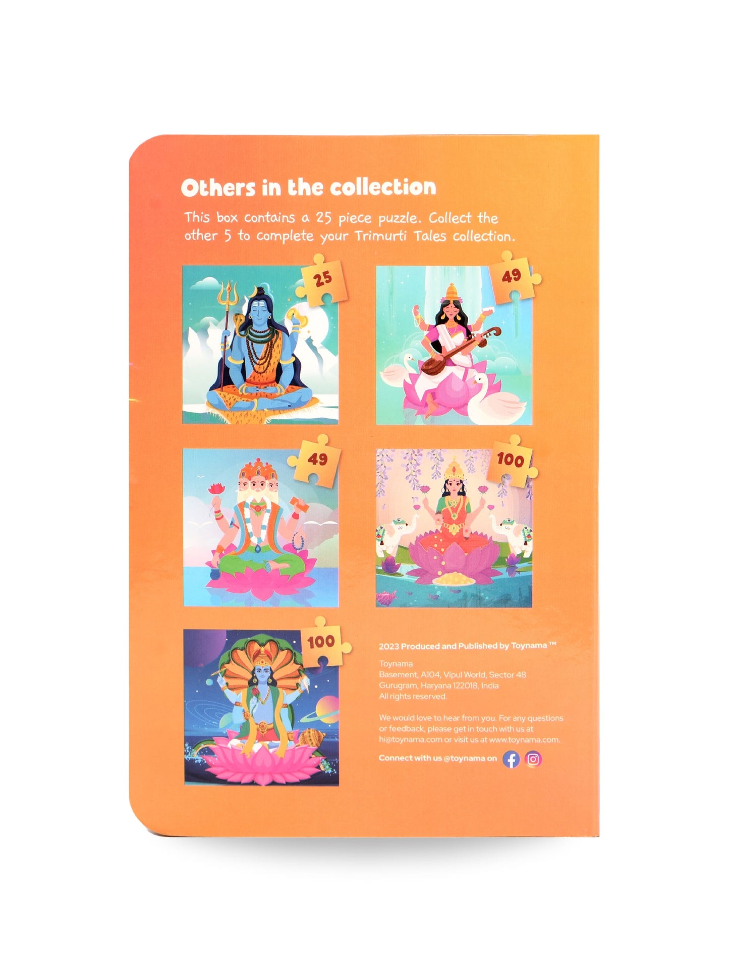 Durga 25 Pcs Jigsaw Puzzles Ages 2+