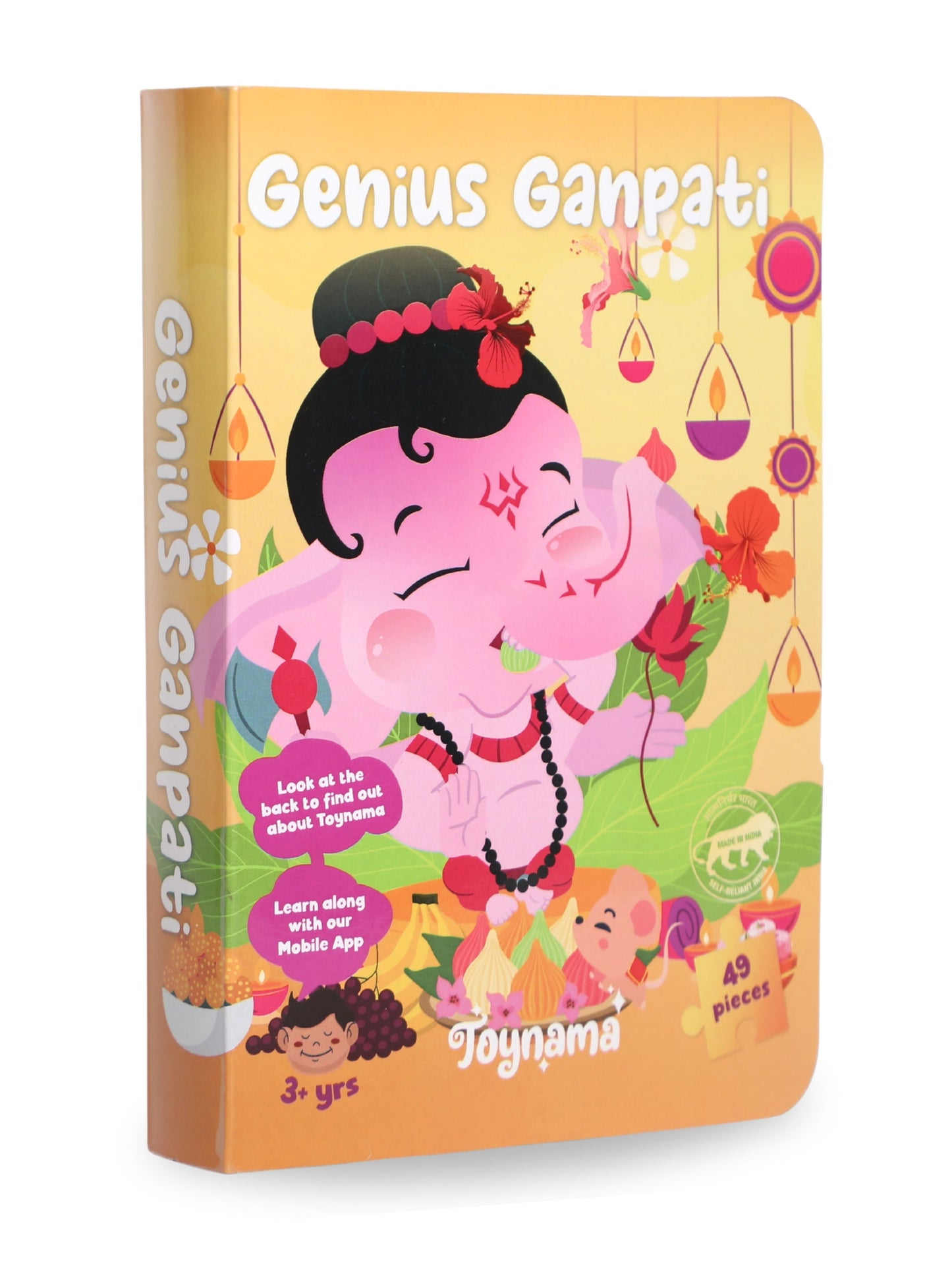 Ganesh and Lakshmi 49 and 100 Pcs Jigsaw Puzzles Ages 2+