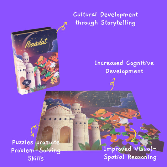 Ibaadat 49 Pcs Jigsaw Puzzles Ages 3+