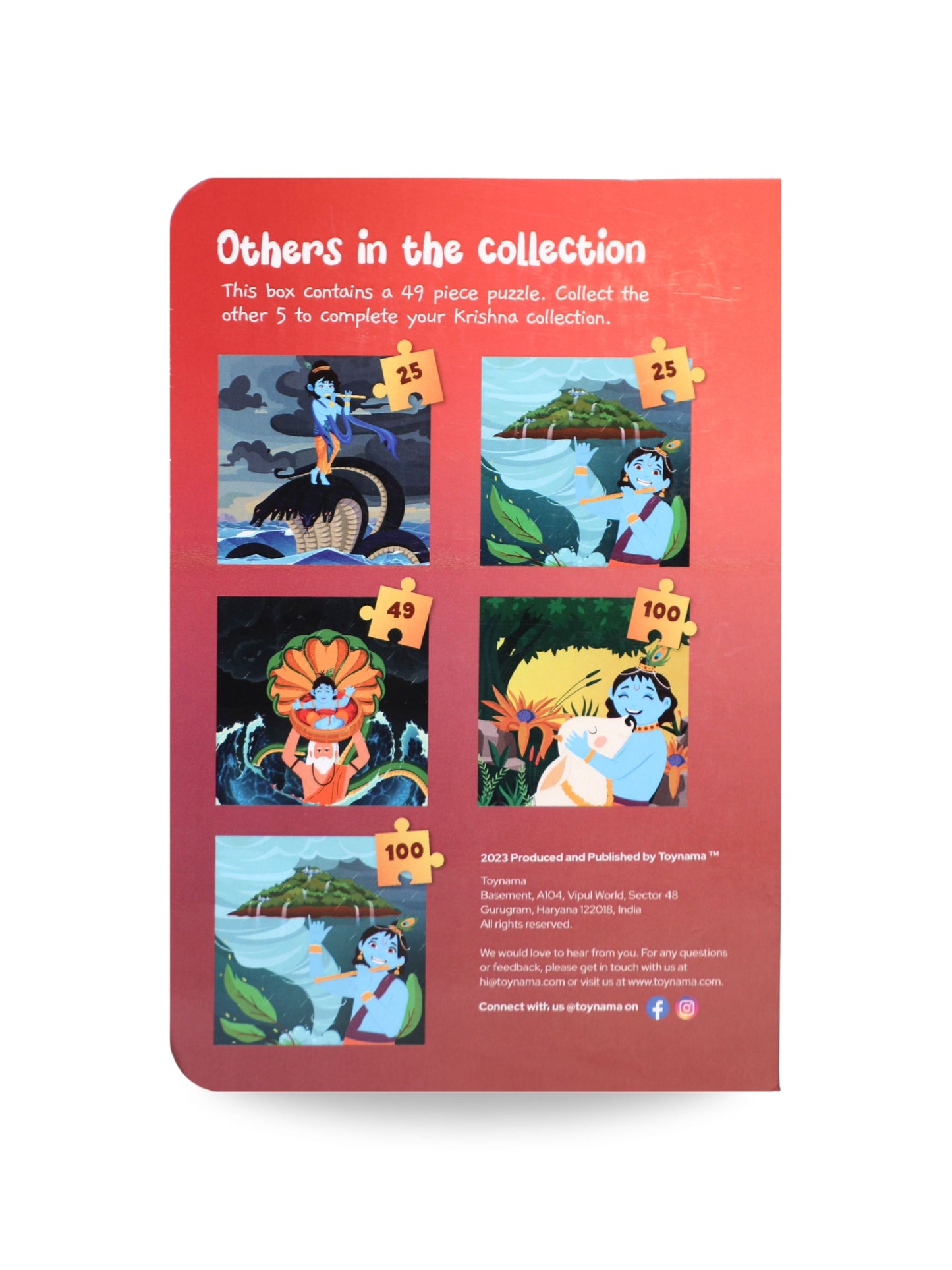 Krishna V Kans 49 Pcs Jigsaw Puzzles Ages 3+