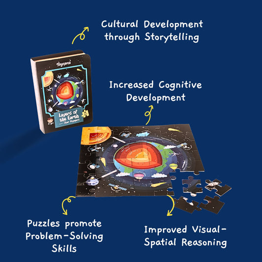 The Star Voyagers Omnibus 49 and 100 Pcs Set of 2 Each Jigsaw Puzzles Ages 3+