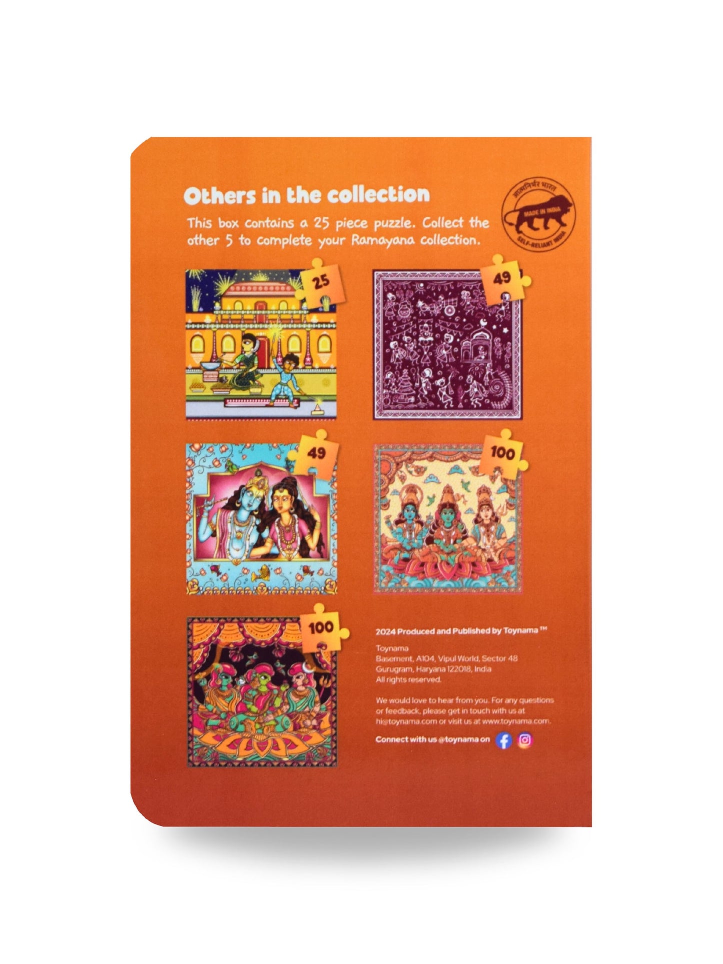 Magical Murals of Kerala 25 Pcs Jigsaw Puzzles Ages 2+