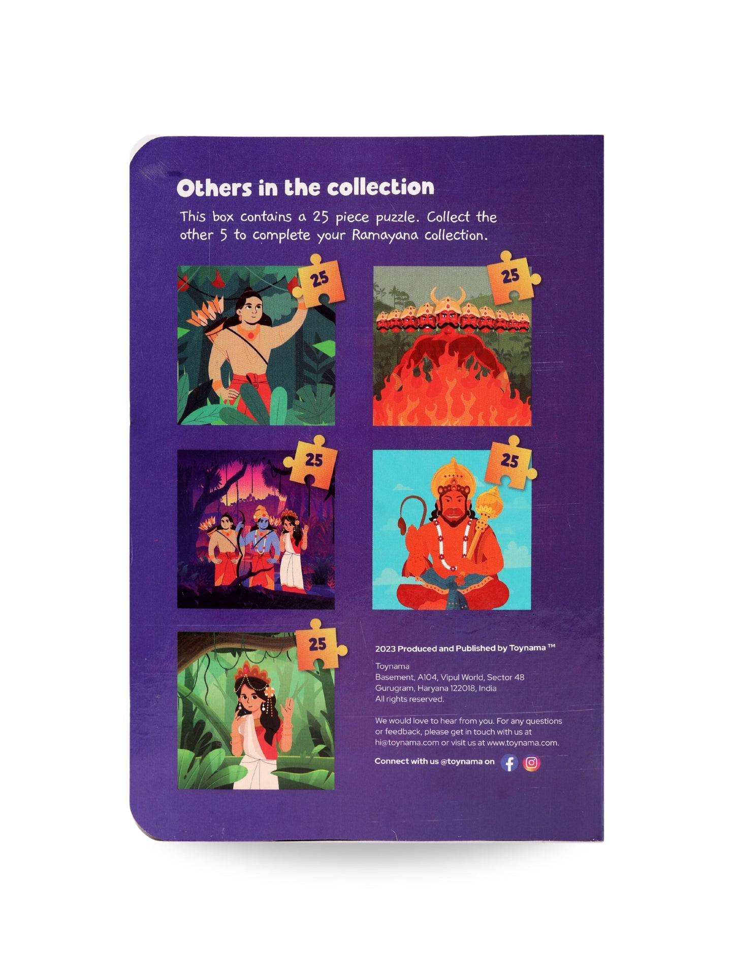 Ram 25 Pcs Jigsaw Puzzles Ages 2+