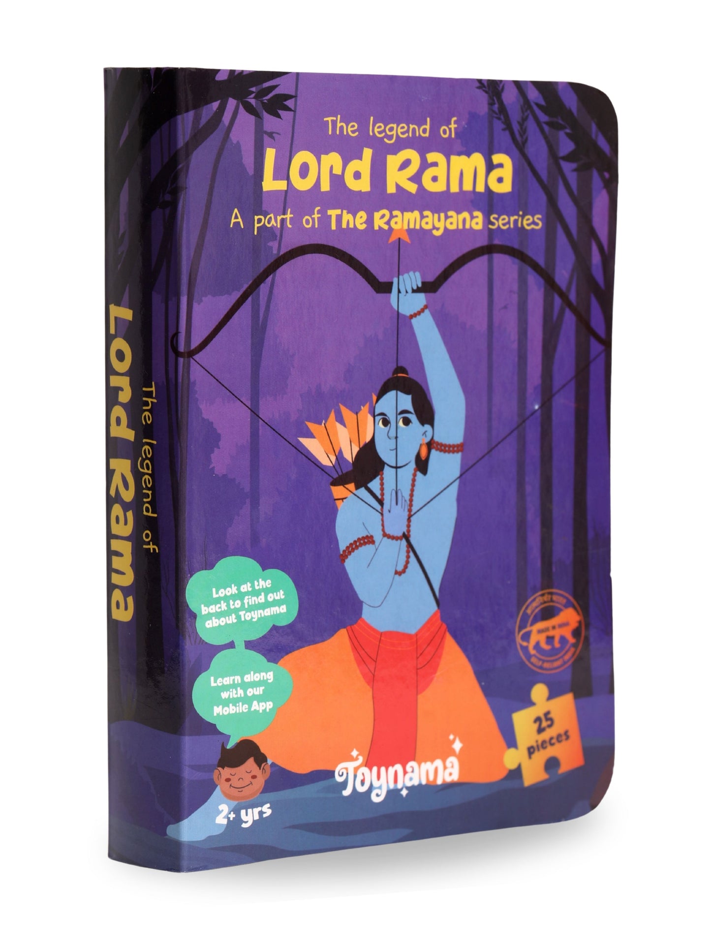 The Epic Ramayana Omnibus 25 Pcs Set of 6 Jigsaw Puzzles Ages 2+