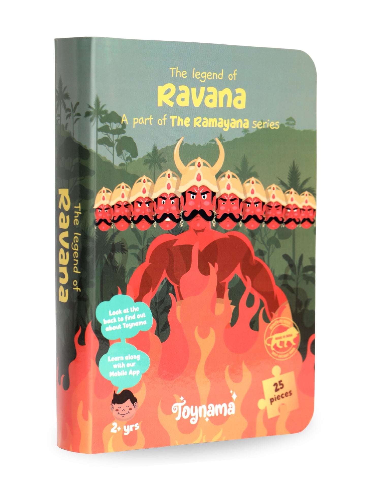 Ram and Raavan 25 Pcs Set of 2 Jigsaw Puzzles Ages 2+