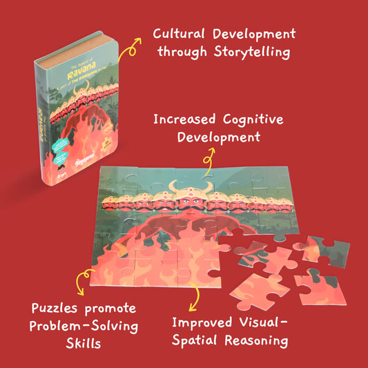Raavan 25 Pcs Jigsaw Puzzles Ages 2+