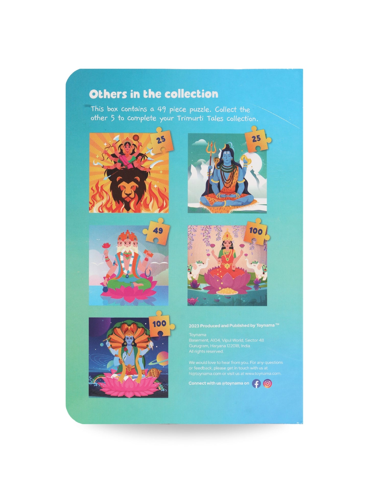 Saraswati 49 Pcs Jigsaw Puzzles Ages 3+