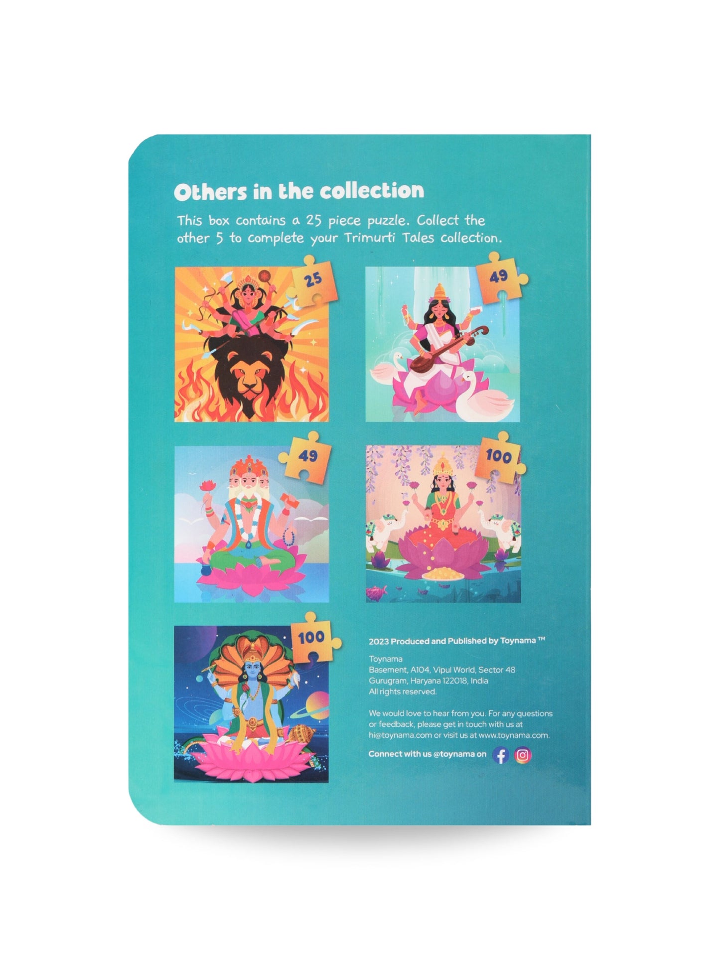 Shiva 25 Pcs Jigsaw Puzzles Ages 2+