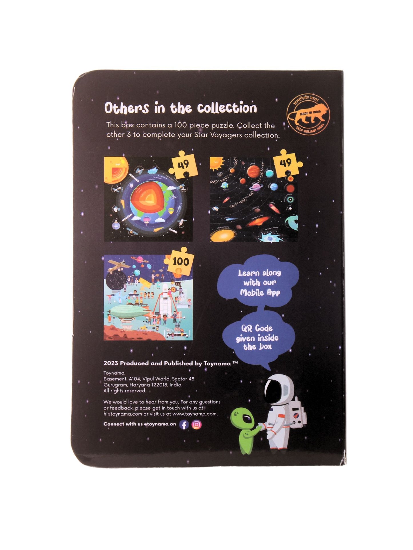 Space Station Saga 100 Pcs Jigsaw Puzzles Ages 3+