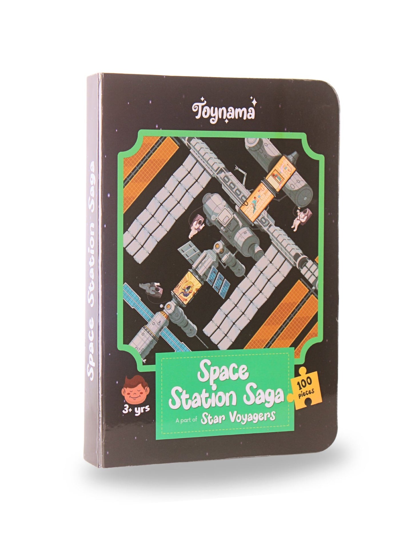 The Star Voyagers Omnibus 49 and 100 Pcs Set of 2 Each Jigsaw Puzzles Ages 3+