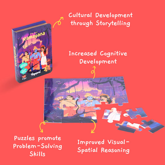 The Epic Trio 25 Pcs Jigsaw Puzzles Ages 2+