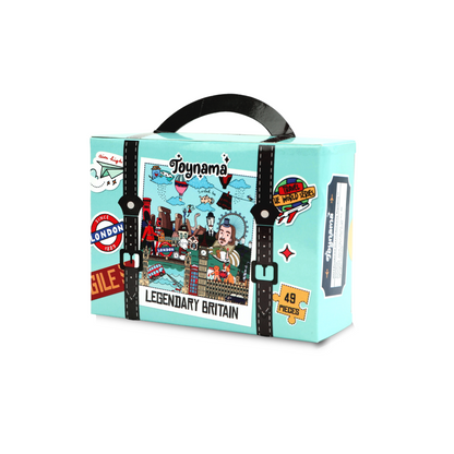 Legendary Britain 49 Pieces Ages 4+ | British Culture Interactive Learning with App | Educational Gift