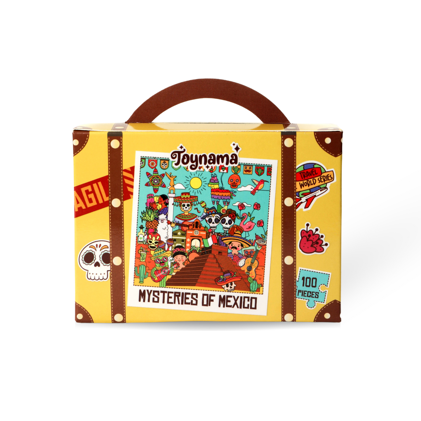 Mysteries of Mexico 100 Pieces Ages 5+ | Mexican Culture Interactive Learning with App | Educational Gift