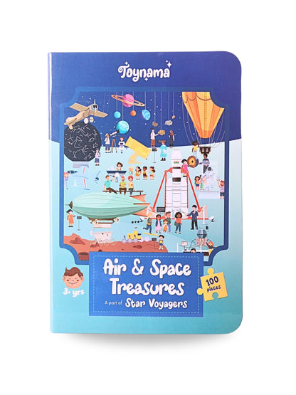 Air and Space Treasures 100 Pcs Jigsaw Puzzles Ages 3+
