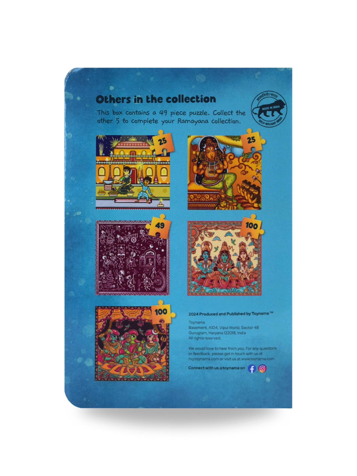 Charming Chitrasutra 49 Pcs Jigsaw Puzzles Ages 3+