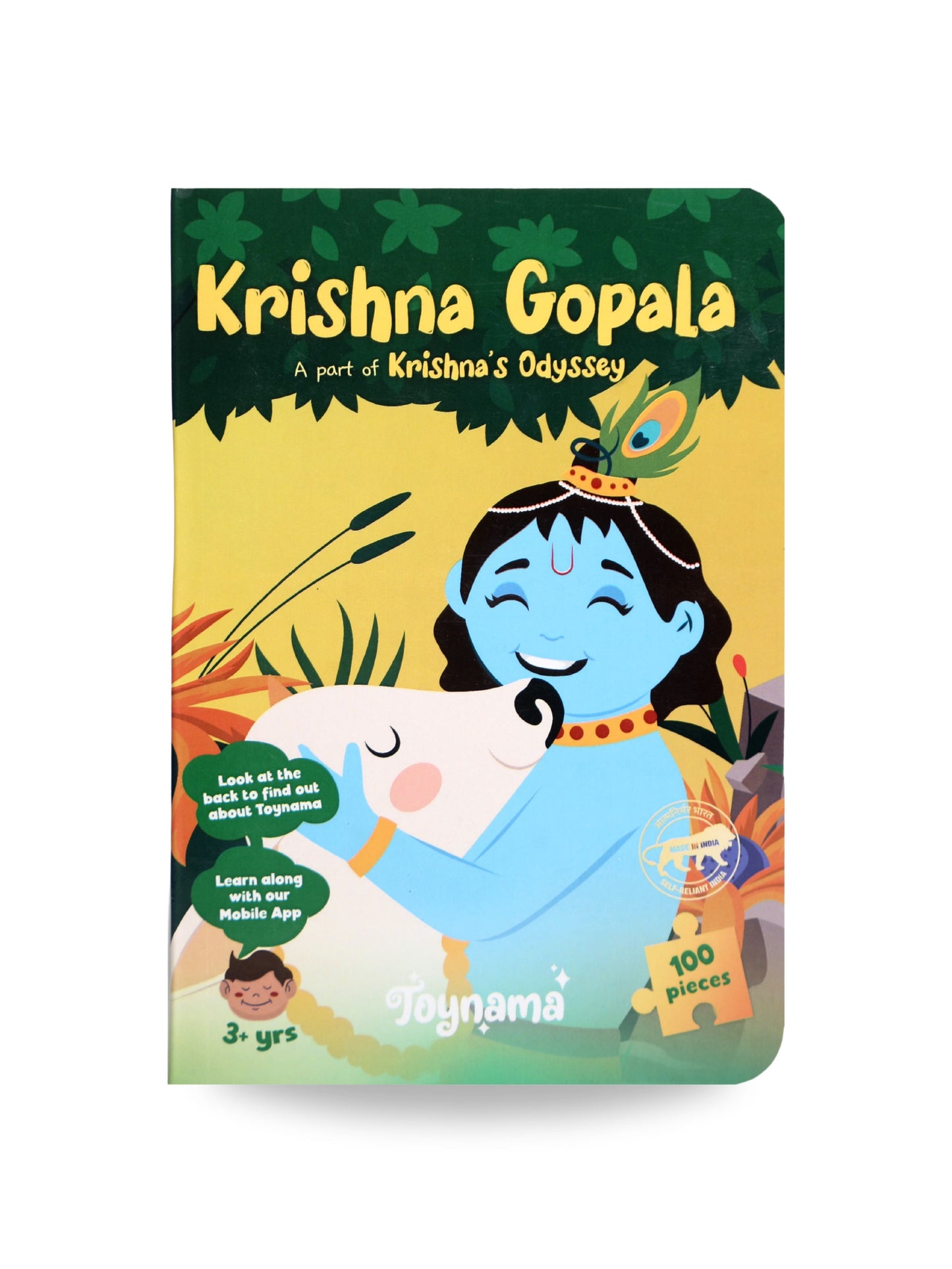 Krishna Gopala 100 Pcs Jigsaw Puzzles Ages 3+
