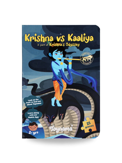 Krishna V Kaaliya 25 Pcs Jigsaw Puzzles Ages 2+