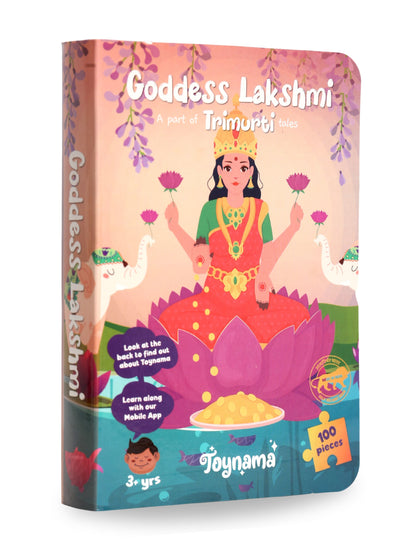 Saraswati, Lakshmi and Durga 25, 49 and 100 Pcs Jigsaw Puzzles Ages 2+