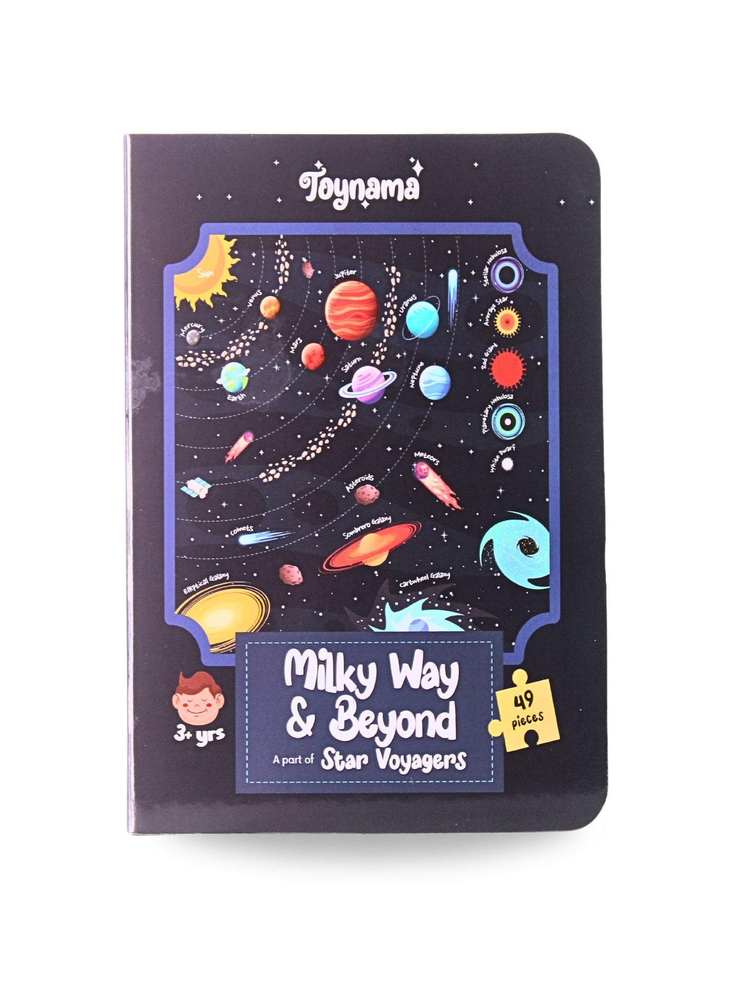 Milky Way and Beyond 49 Pcs Jigsaw Puzzles Ages 3+