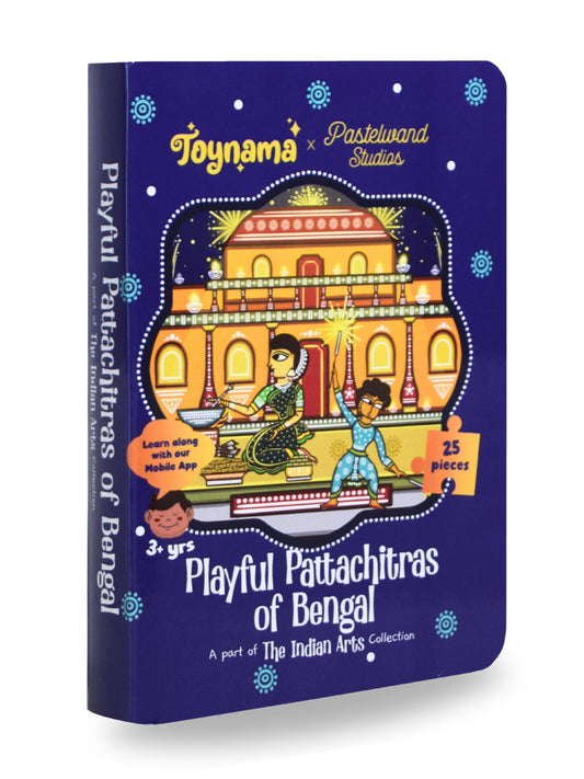 Playful Pattachitras of Bengal 25 Pcs Jigsaw Puzzles Ages 2+