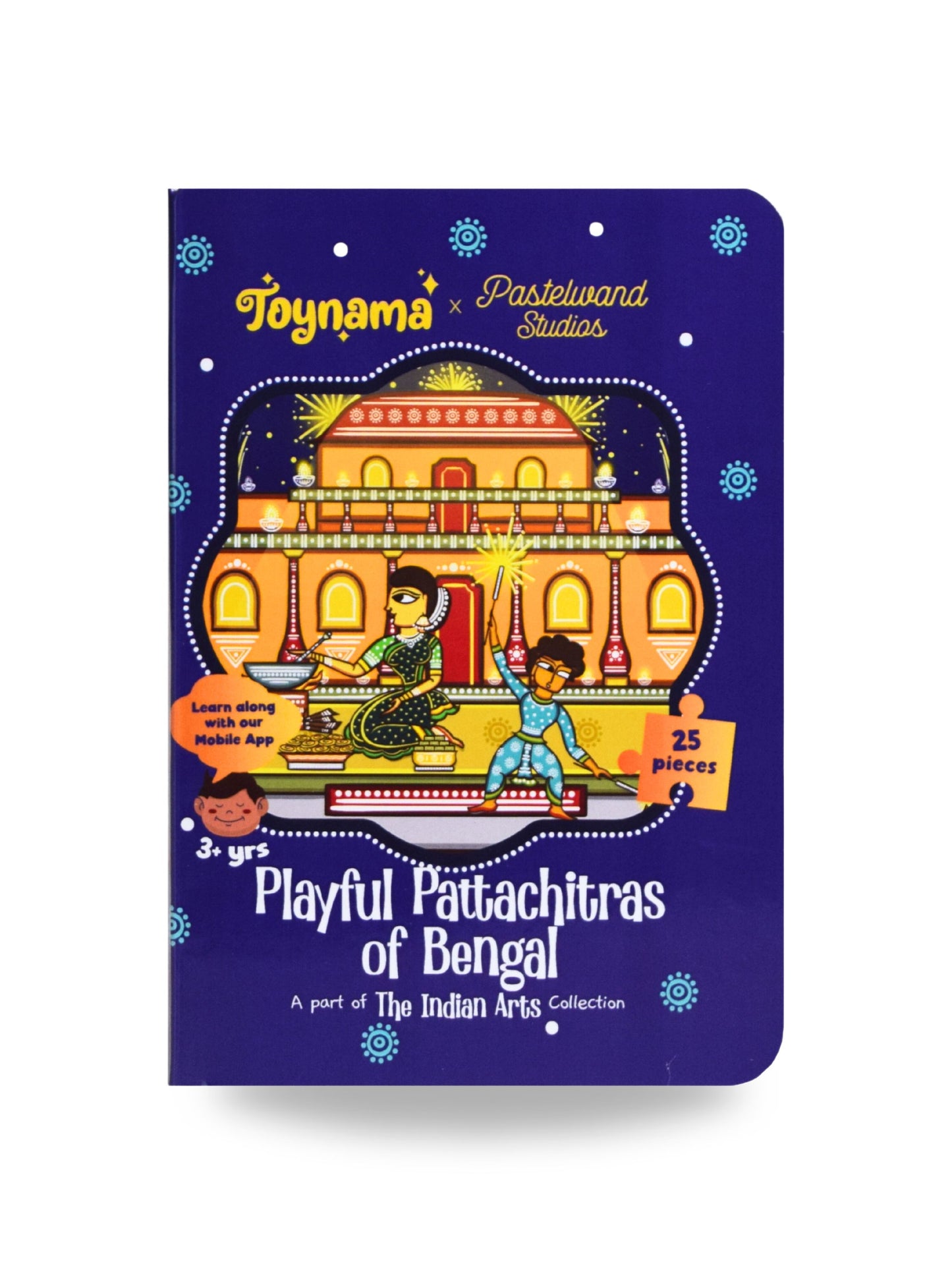 Playful Pattachitras of Bengal 25 Pcs Jigsaw Puzzles Ages 2+