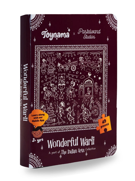 Wonderful Warli 49 Pcs Jigsaw Puzzles Ages 3+